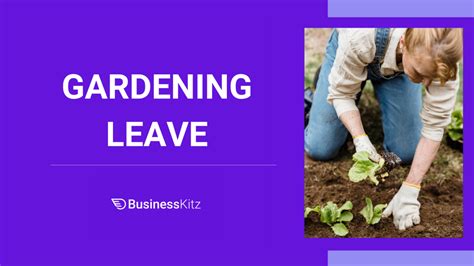 gardening leave or garden leave